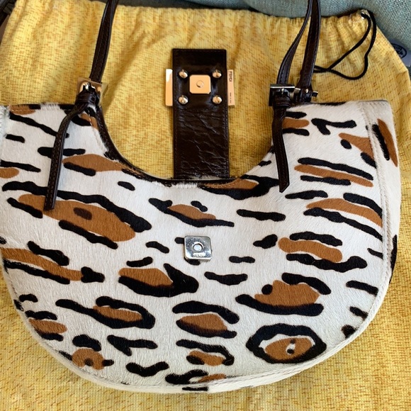 FENDI leopard print shoulder bag - Picture 12 of 14